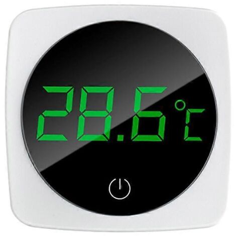 Thermomètre d'aquarium numérique à écran LCD autocollant pour capteur de température du réservoir