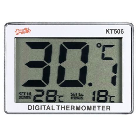 Thermometre d'aquarium numerique LCD Thermometre a eau d'aquarium 0 ℃ 37 ℃ KT506 Envoi sans batterie LJO8ECDJ