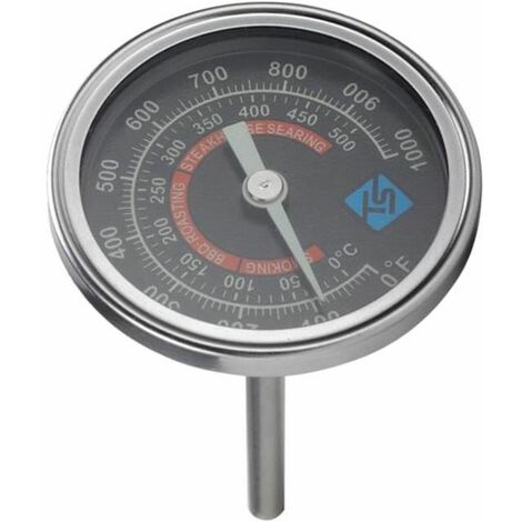 Thermomètre en bois de sonde de température de fumoir de fosse de gril de
