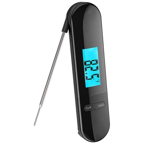 Thermomètre de barbecue, indicateur de température pour la viande, sonde de lecture directe pour la cuisine et la cuisson-AquaForge