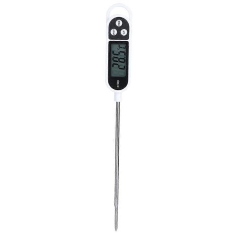 Thermomètre de cuisine - Affichage numérique LCD - Indicateur de température pour aliments-AquaForge