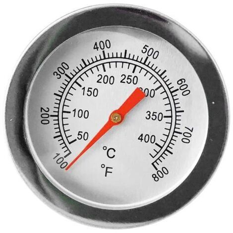 Thermomètre de cuisson en acier inoxydable pour four, casserole, mini thermomètre, thermomètre pour gril, chauffe-plats pour la cuisine (1 pièce)-AquaForge