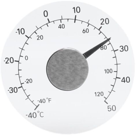 thermomètre de fenêtre Thermomètre extérieur adhésif transparent étanche porte fenêtre mètre de température pour maison de