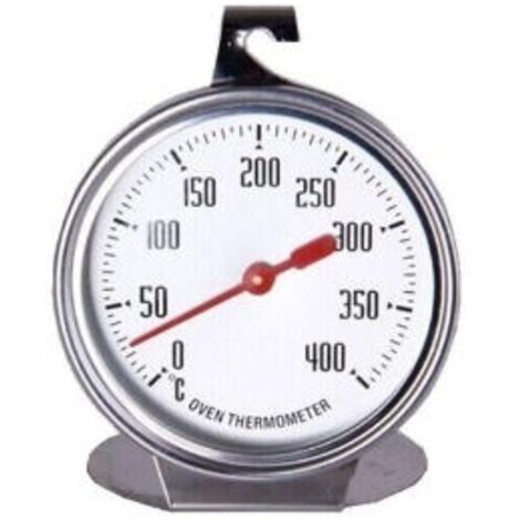 Thermomètre de four en acier inoxydable. thermomètre de cuisson au four 400 degrés pour suspendre ou poser dans le four
