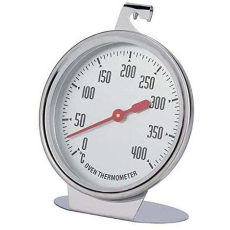 Thermomètre de four, indicateur de température, lecture instantanée, sonde en acier inoxydable, type à cadran, grand cadran, ustensiles de cuisine pour la pâtisserie.