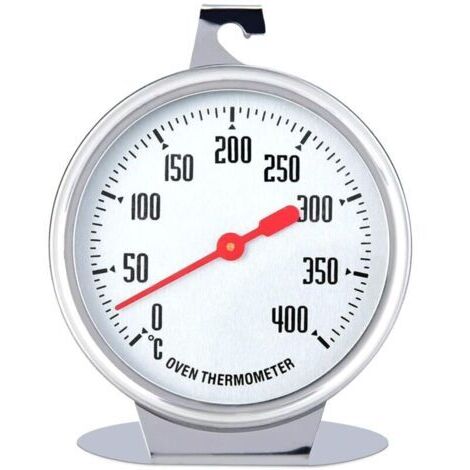 Thermomètre de four, thermomètre de cuisine, thermomètre de four en acier inoxydable, thermomètre de cuisson, thermomètre, thermomètre pour four à bois, thermomètre de cuisson pour four, thermomètre 4