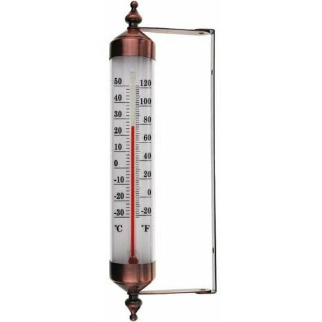 Thermomètre de jardin élégant adapté à la jauge de température
