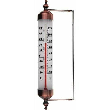 Thermomètre de jardin élégant adapté à la jauge de température