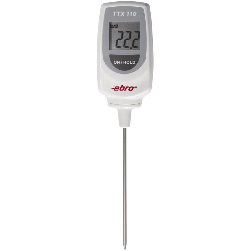 Thermomètre à sonde à piquer (haccp) Ebro ttx 110 1340-5110 -50 à 350 °c sonde t conforme haccp