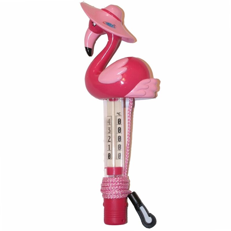 Thermometre de piscine Flamant Rose Kerlis