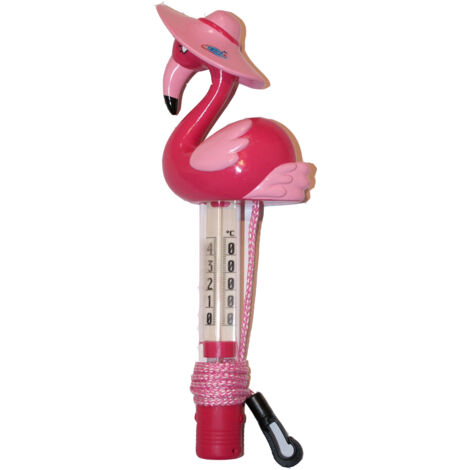 Thermometre de piscine Flamand Rose Kerlis