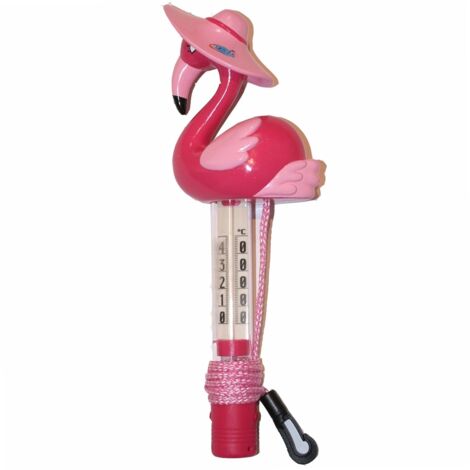 Thermometre de piscine Flamant Rose Kerlis
