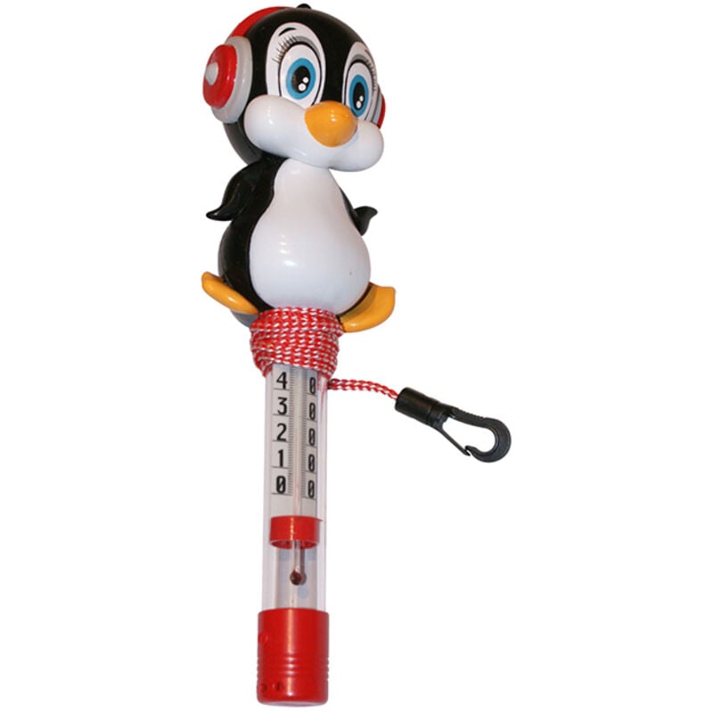 Kerlis - Thermomètre piscine pingouin h 30cm