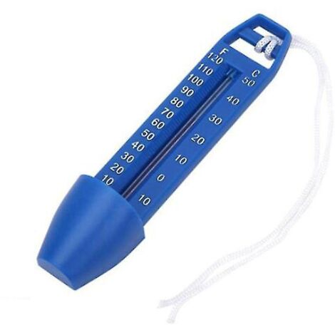 Thermomètre de piscine - Thermomètre pour piscine - Thermomètre d'intérieur et d'extérieur - 16,7 cm