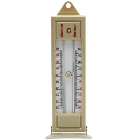 Thermomètre de plantation extérieur, thermomètre de jardin, thermomètre numérique maximum et minimum pour une utilisation intérieure et extérieure