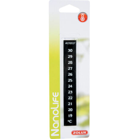 Thermomètre digital, dimension 2 x 13 cm . pour aquarium. - zolux