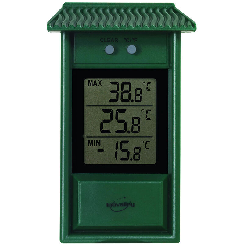 Kamer - Thermomètre digital mini maxi vert - Vert