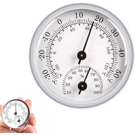 Thermomètre d'intérieur, mini hygromètre électronique, sans pile, à aiguille, instrument de haute précision