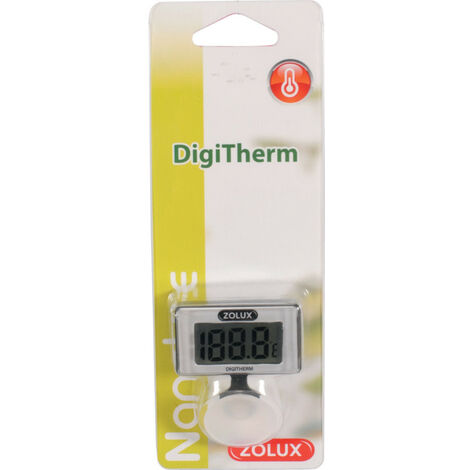 Thermomètre électronique avec ventouse. pour aquarium. - Zolux - Multicolor