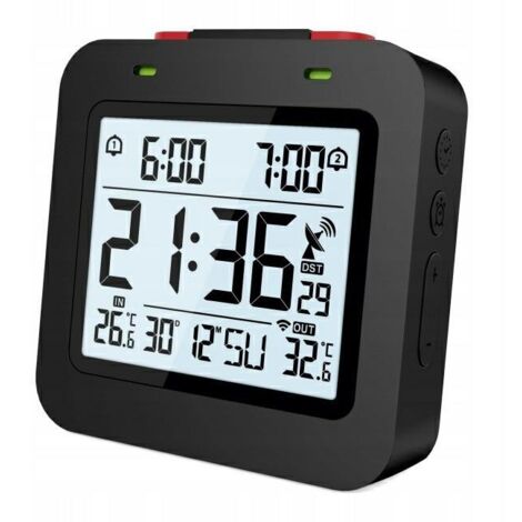 THERMOMÈTRE ÉLECTRONIQUE EXTÉRIEUR/INTÉRIEUR ANNEAU