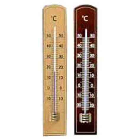 Thermomètre en bois clair Eco 101015 Moller