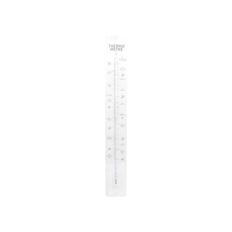 Stil - Thermomètre en métal géant 90 cm Déco