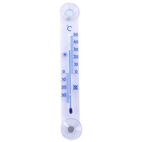 Thermomètre en plastique pour fenêtre 102062 Moller