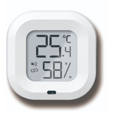 Thermomètre et hygromètre intelligent sans fil avec écran - Réfrigérateur - Cave à vin - Chambre de bébé - Bac de culture - Serre - Thermomètre et hygromètre (-20 à 65 °C / -4 à 150 °F)