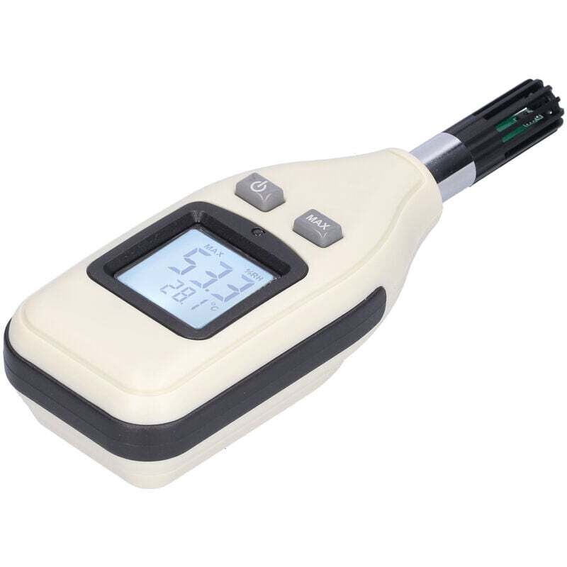 Thermomètre et hygromètre numérique, haute précision, température et humidité, avec écran lcd rétroéclairé(pile non incluse),de Debuns