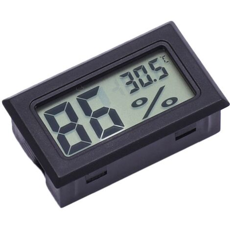 Thermomètre et hygromètre numérique intégré, mini-thermomètre et hygromètre électronique pour terrariums à reptiles