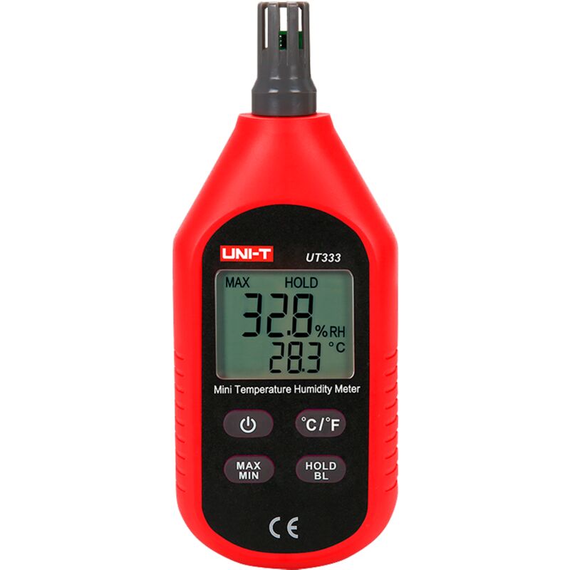 Compteur de conditions environnementales - Mesure de la température et de l'humidité - Conception légère et économique avec interface intuitive