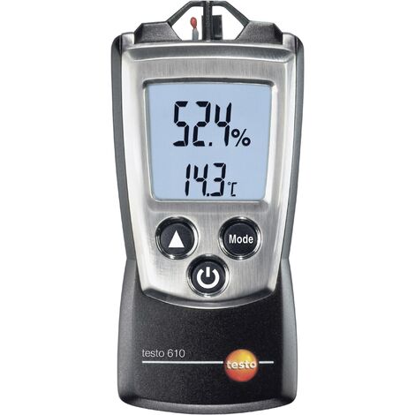 THERMOMÈTRE ET HYGROMÈTRE TESTO 610-MESURE ENVIRONNEMENT