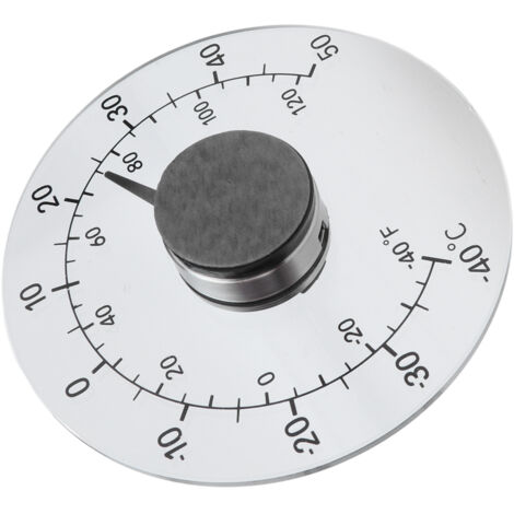 Thermomètre extérieur adhésif Transparent étanche porte fenêtre compteur de température pour ferme maison