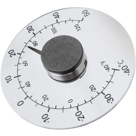 Thermomètre extérieur adhésif Transparent étanche porte fenêtre compteur de température pour ferme maison