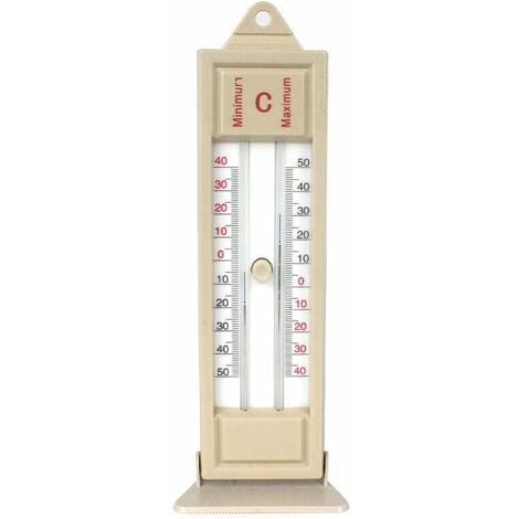 ALOVEZ Thermomètre Extérieur Plantation,Jardin Thermomètre à Effet De Serre Max-min Numérique Pour Intérieur Extérieur Usine En Milieu De Travail 2308520mm