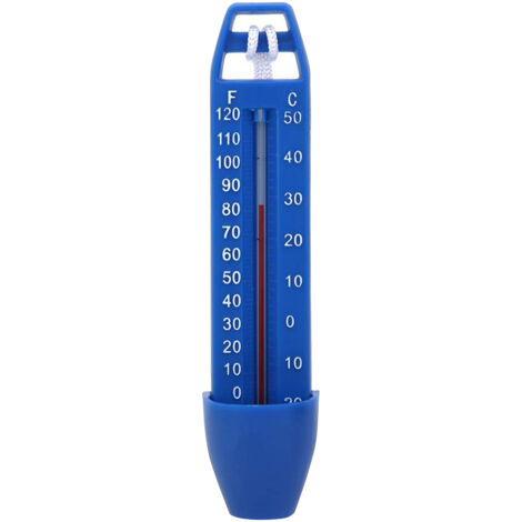 Thermomètre flottant pour piscines intérieures et extérieures, spas, jacuzzis et étangs à poissons