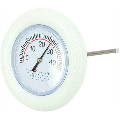 Thermomètre flottant rond D. 18 cm