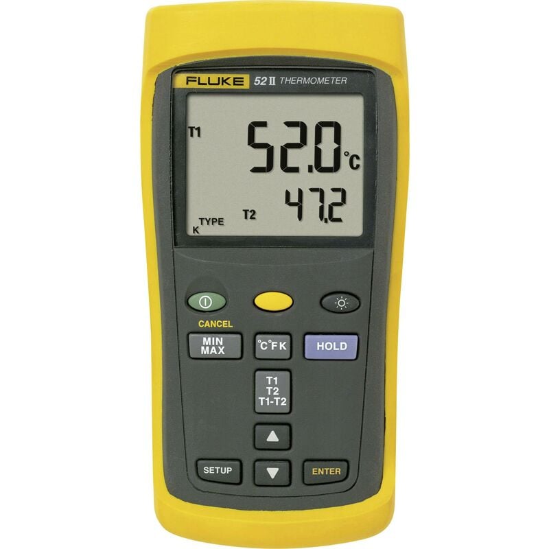 52 ii Appareil de mesure de température -250 - +1372 °c sonde j, k, t, e Y415721 - Fluke