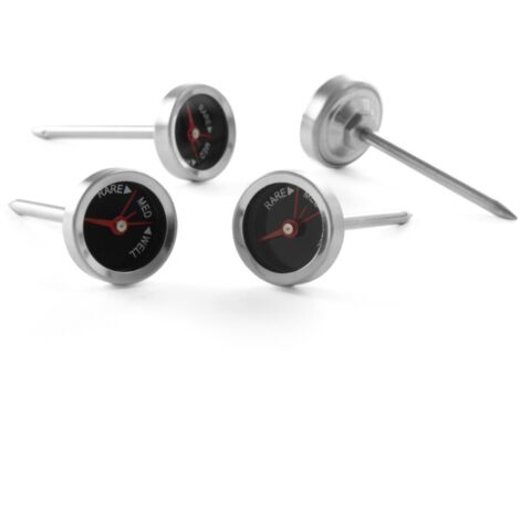 Thermomètre gastronomique pour steaks - lot de 4 - Hendi 271339