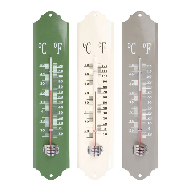 Thermomètre - H 30 cm - Couleurs aléatoire - Livraison gratuite