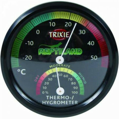 Thermomètre hygromètre analogique Reptiland Trixie