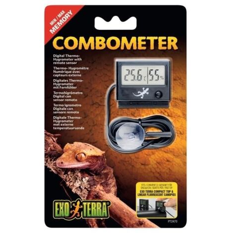 THERMOMETRE + HYGROMETRE COMBOMETER EXO TERRA