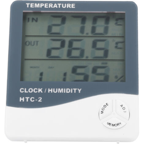 Thermomètre Hygromètre Intérieur Extérieur pour Mesurer Température et Humidité Précisément