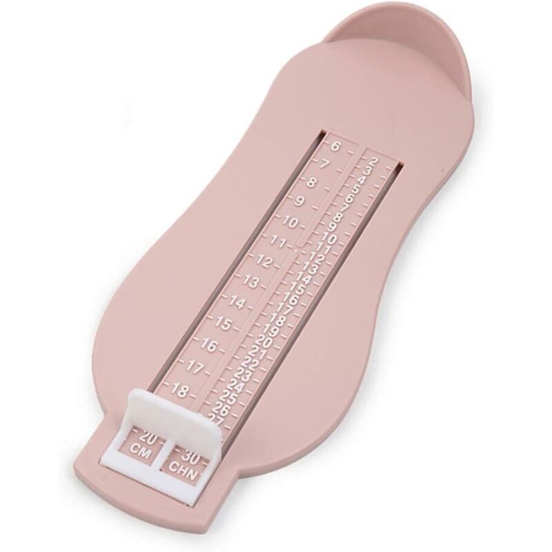 Outil de mesure du pied (rose uni)