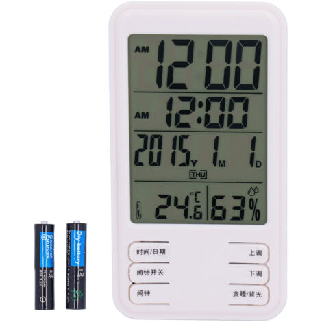 Thermomètre Hygromètre Numérique Électronique Haute Précision pour Intérieur