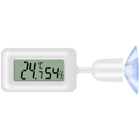 Thermomètre Digital avec Sonde pour Frigo Serre Vivarium Station Météo  Intérieur/Extérieur