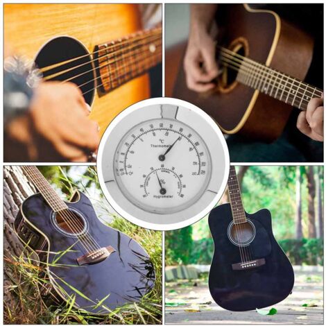 Thermomètre Hygromètre pour Instruments à Cordes - Contrôle d'Humidité Violon Guitare