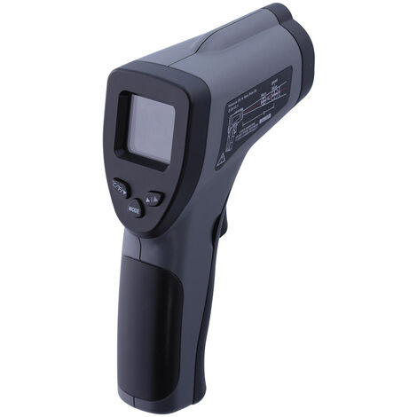 Thermomètre industriel à infrarouge avec visée laser - Lecture de -50°C à +550°C - Thermador