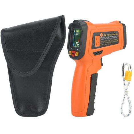 Thermomètre infrarouge 50 °C  800 °C PM6530D Thermomètre sans contact avec numérique LCD