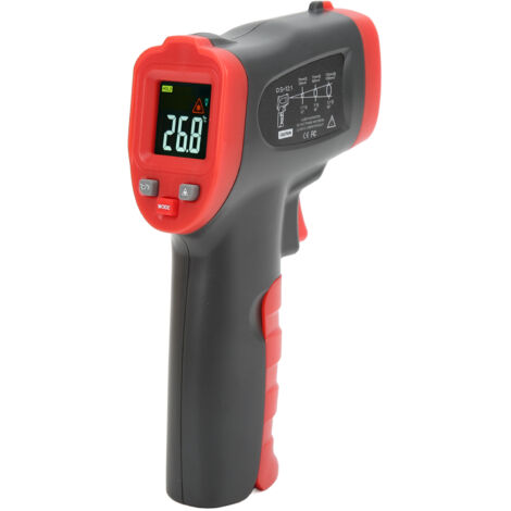 Thermomètre infrarouge à écran couleur, pistolet de mesure de température électronique haute précision